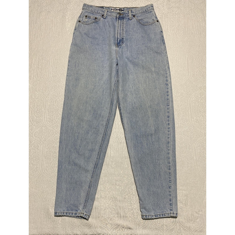 Vintage GAP Jeans Womens 14 Regular Reverse Fit Tapered High Waist USA 90s Baggy